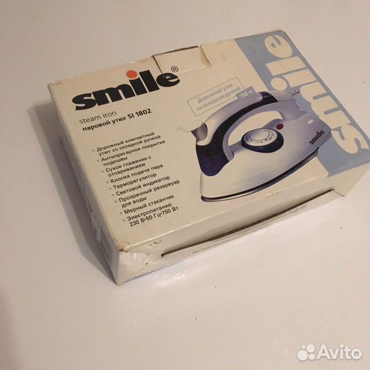 Утюг дорожный smile si1802