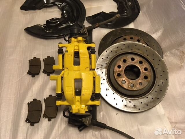 Комплект задних тормозов