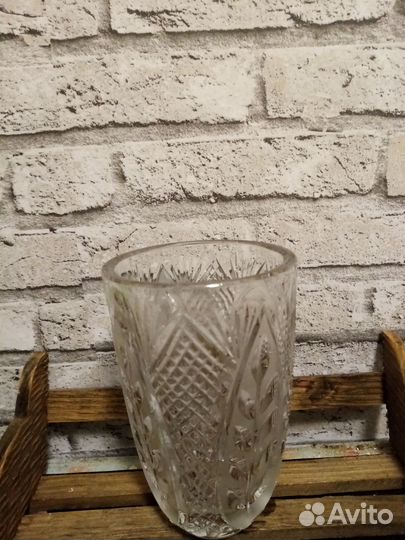 Ваза хрустальная СССР