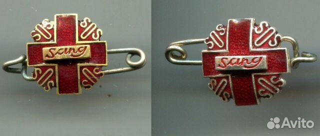 Редкие знаки Донора 50-60 годы Франция в пакетах