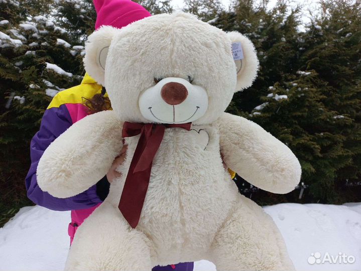 Большой новый плюшевый мишка медведь