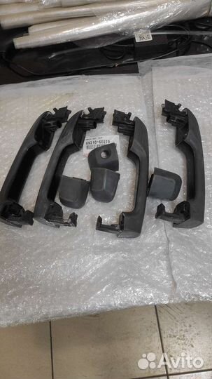 Антихром наружные ручки Toyota Land Cruiser 200