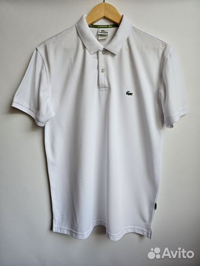 Рубашка поло белая, рубашка синяя