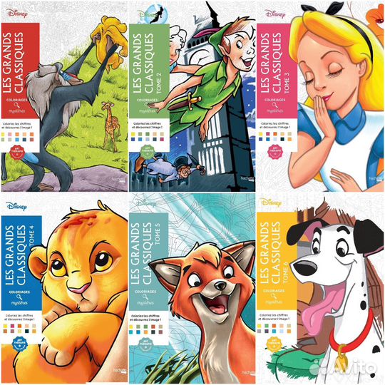 Раскраски Hachette Disney