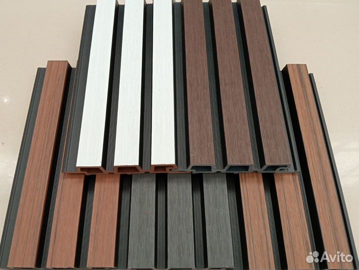 Реечные фасадные панели дпк