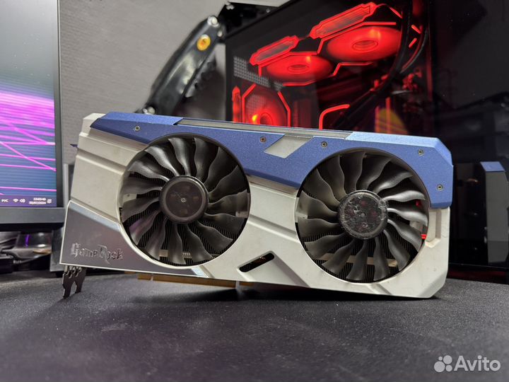 Видеокарта GTX1070 MSI GamingX 8gb