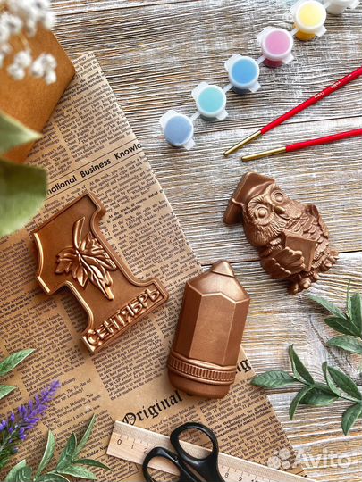 Шоколад ручной работы. подарки к 1 сентября