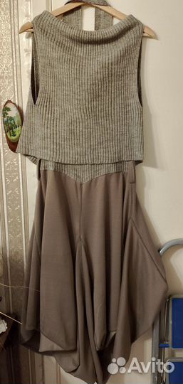 Шерстяное платье 44-48р