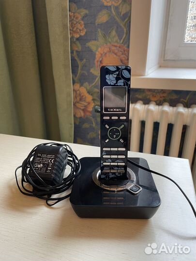 Радиотелефон Texet TX-D7600, черный