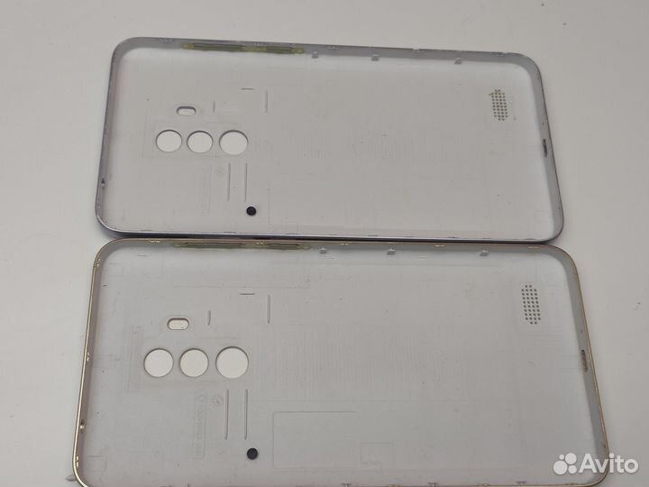 Задняя крышка Leagoo T8s(серебро/золото) оригинал