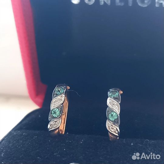 Золотые серьги