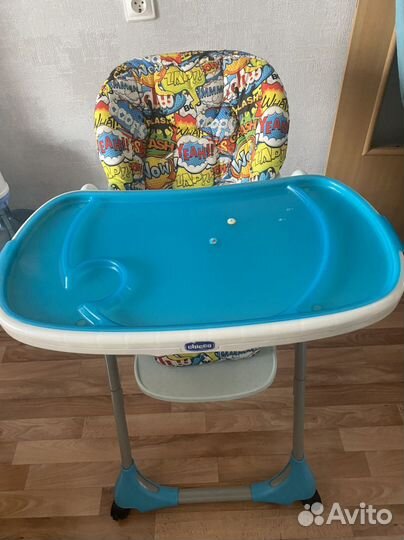 Стульчик для кормления chicco polly