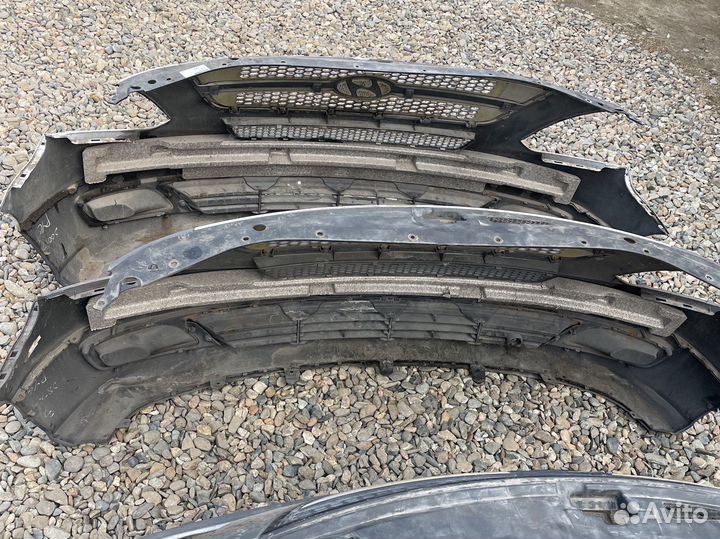 Передний бампер hyundai grand starex h1