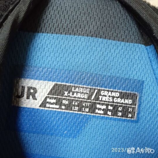 Вратарский нагрудник Bauer jr L