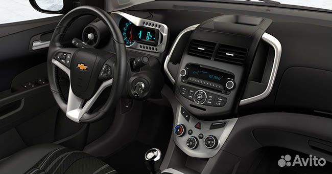 2DIN переходная рамка Chevrolet Aveo 11-20