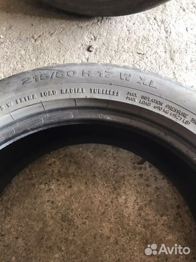 Continental ContiSportContact 3E 215/50 R17 W