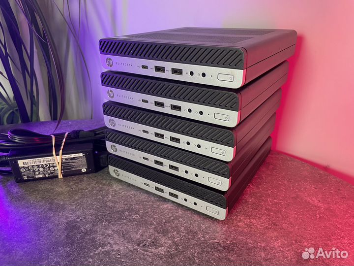 Мини пк HP EliteDesk 800 G3 i5-7500/16/512