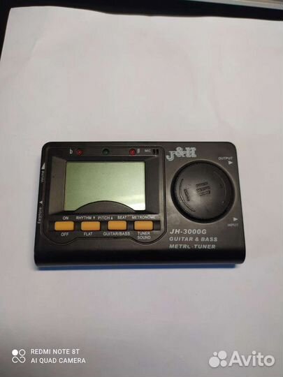 Тюнер гитарный J and H JH-3000G