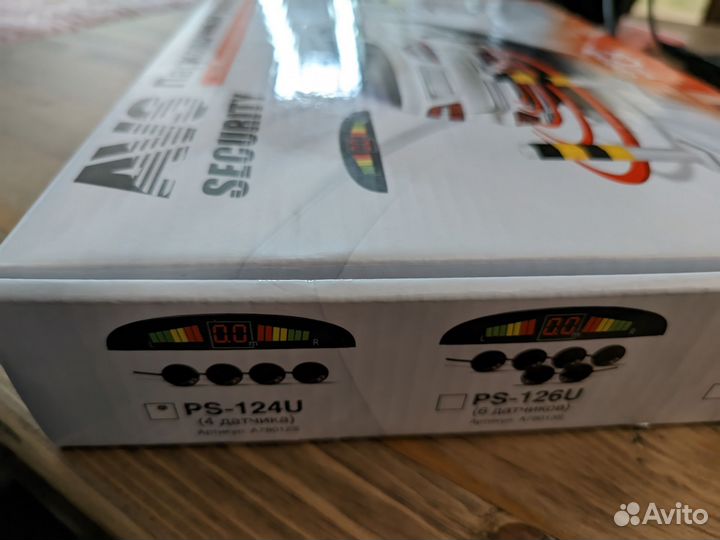 Парктроник 4 датчика PS-124U AVS A78012S(PS-124U)