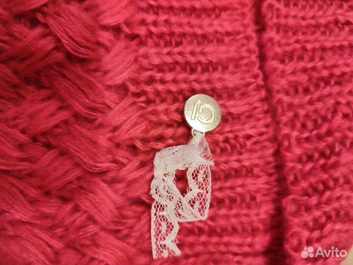 Шарф вязаный женский