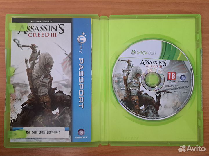 Assasin's creed 3 для приставки xbox 360