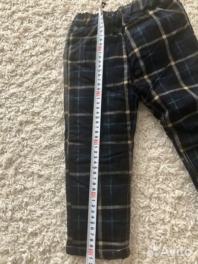 Утепленные брюки для мальчика