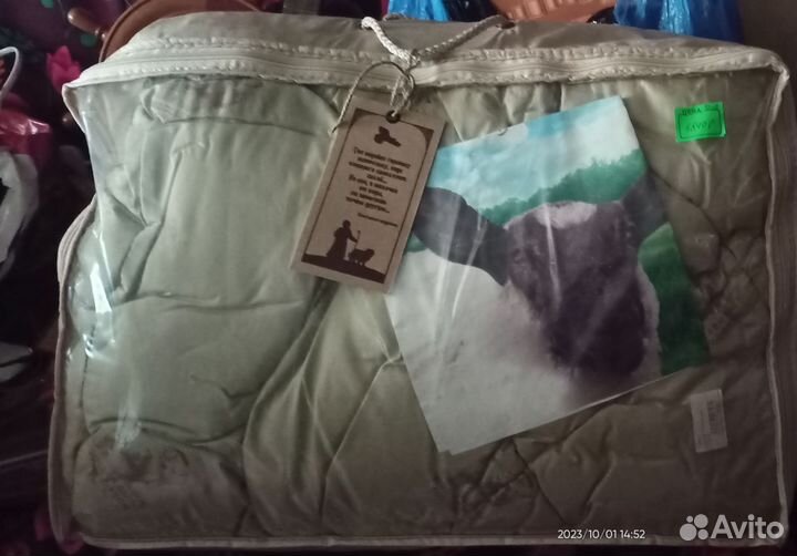 Одеяло из овечьей шерсти