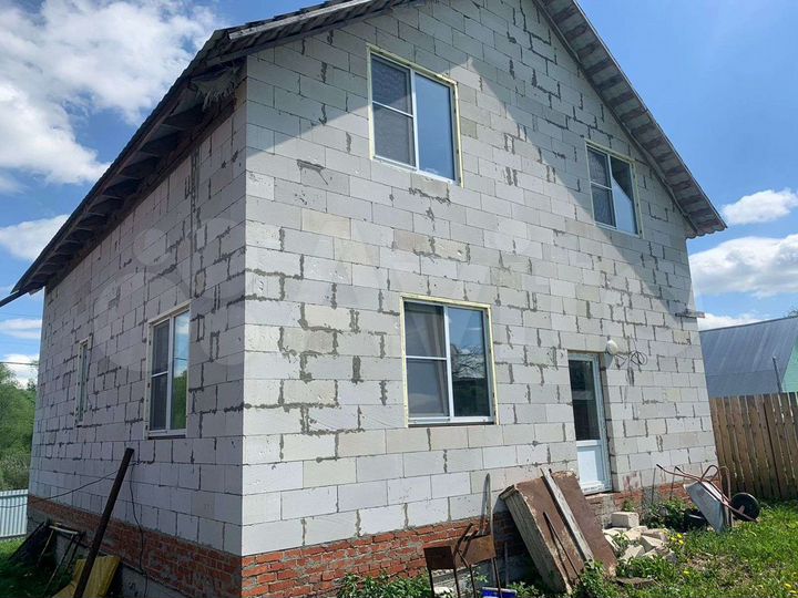 Коттедж 162,6 м² на участке 18 сот.