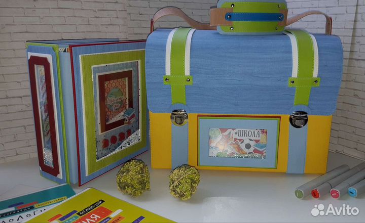 Фотоальбом ручной работы школьный