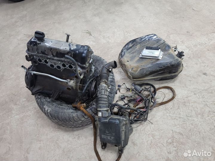 Двигатель инжектор ваз 21067 жигули