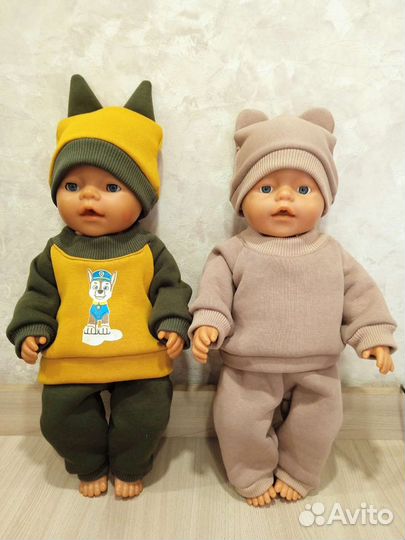 Одежда на беби борн