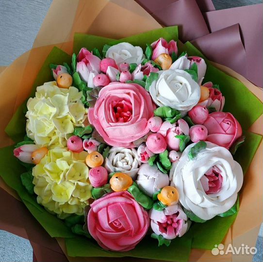 Зефирный букет