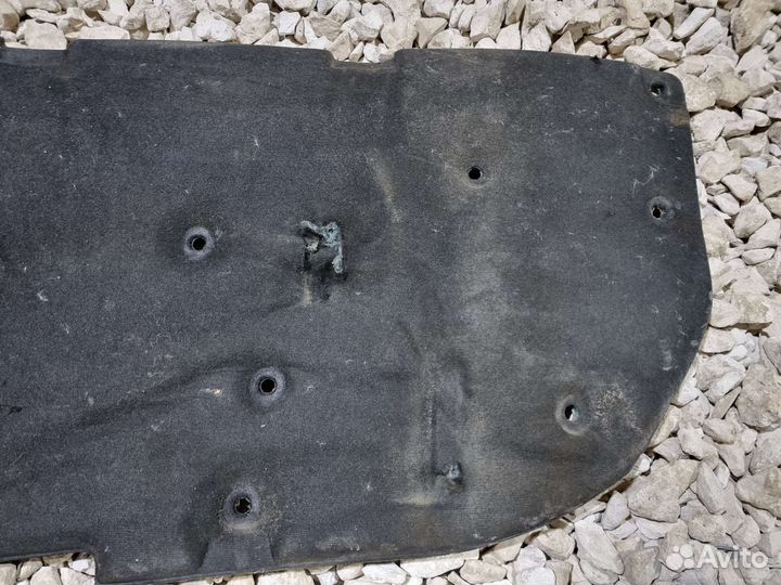 Шумоизоляция капота Датсун