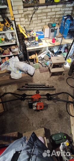 Бур Бензобур stihl с удлинителями