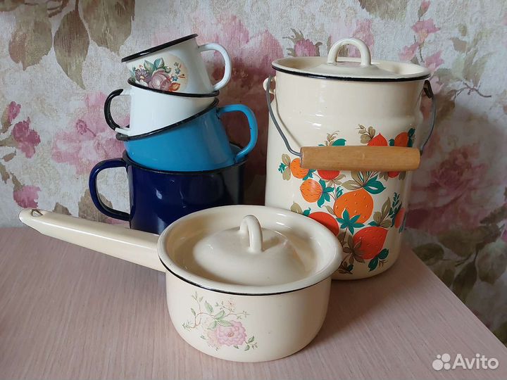 Набор миски и Кастрюли,утятницы СССР