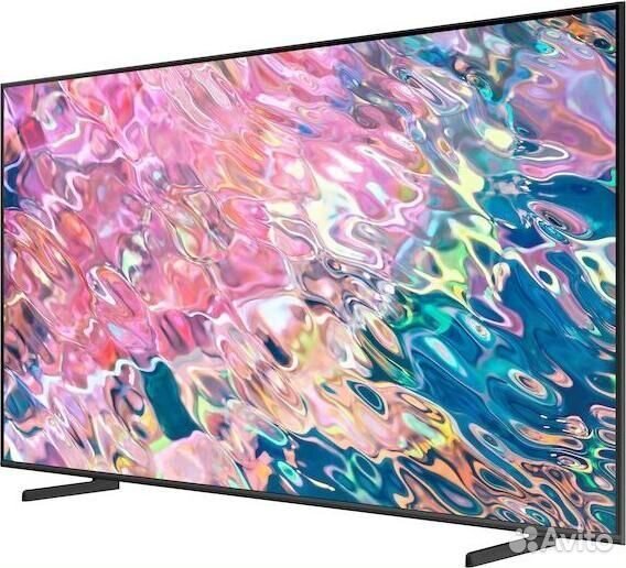 Телевизор Samsung QE75Q60B qled, черный