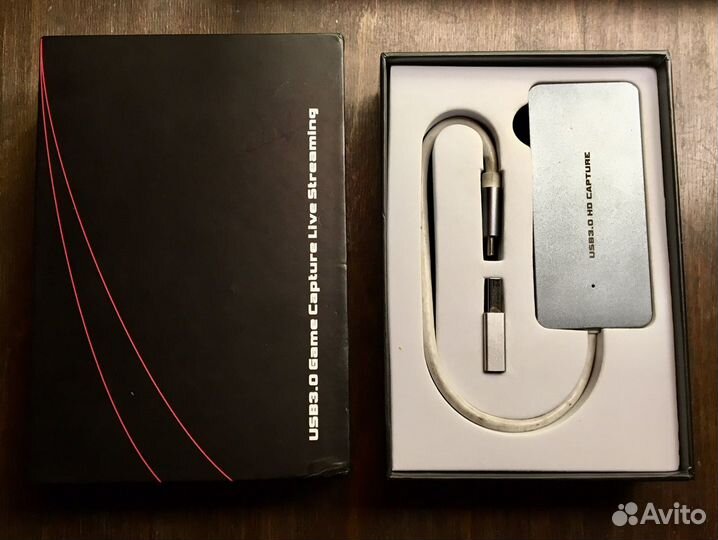 Карта видео захвата Game Capture Live Streaming