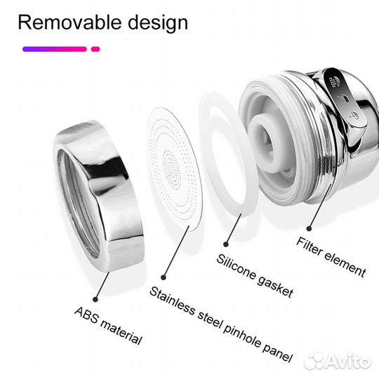 Лейка для Кухонной Мойки 3 Режима