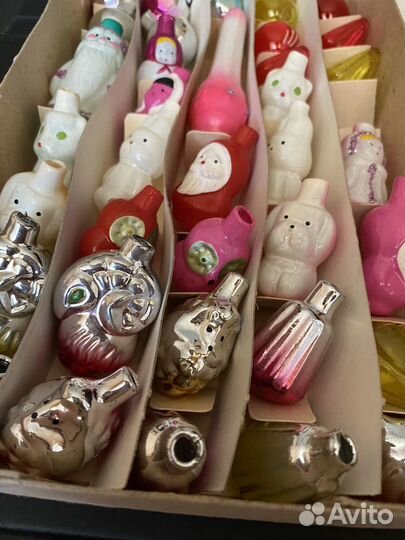 Елочные игрушки СССР малютка6