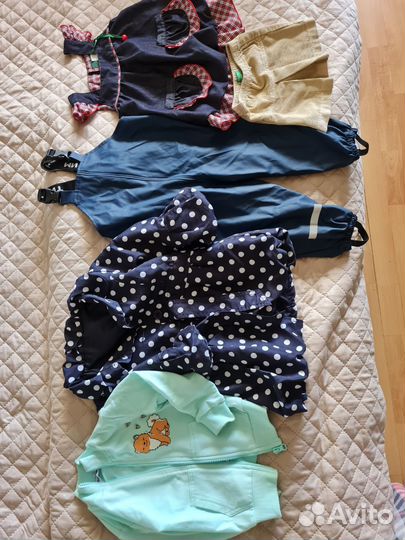 Вещи пакетом на девочку 86