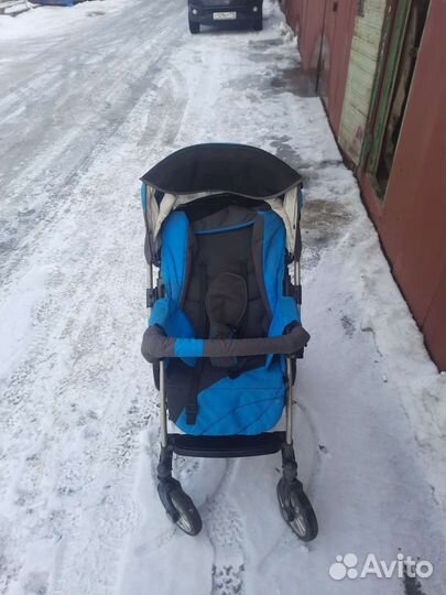 Прогулочная коляска зимний бу