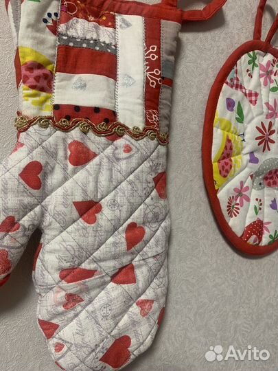 Набор прихваток и рукавица