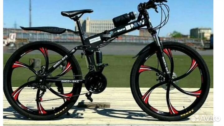 Велосипед BMW горный складной, на литых дисках