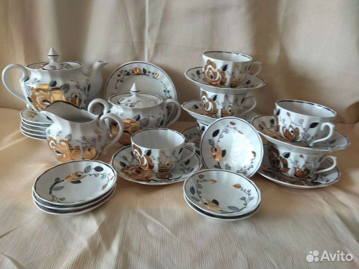 Сервиз Вербилки 2 набора и Дулево 1 набор