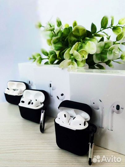 AirPods 2,AirPods 3,AirPods Pro (Чехол в подарок)