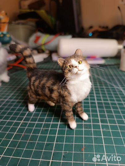 Каркасный подвижный котик Мару 1:6