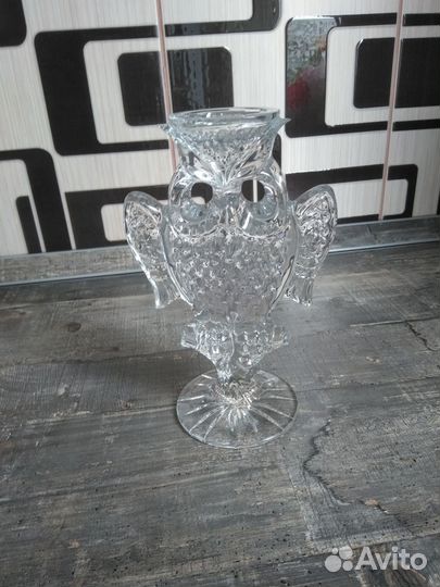 Подсвечник хрусталь СССР
