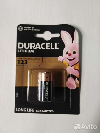 Duracell литиевые батарейки