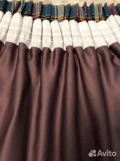 Комплект шторы и покрывало