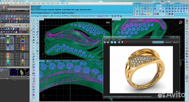 Он-лайн курсы 3D моделирования ювелирных изделий